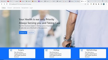 Online Clinic Management System Using C#.Net ASP and SQL Server