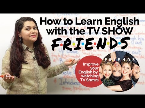 How to learn English with TV Show FRIENDS – English Speaking Practice | Speak Fluent English