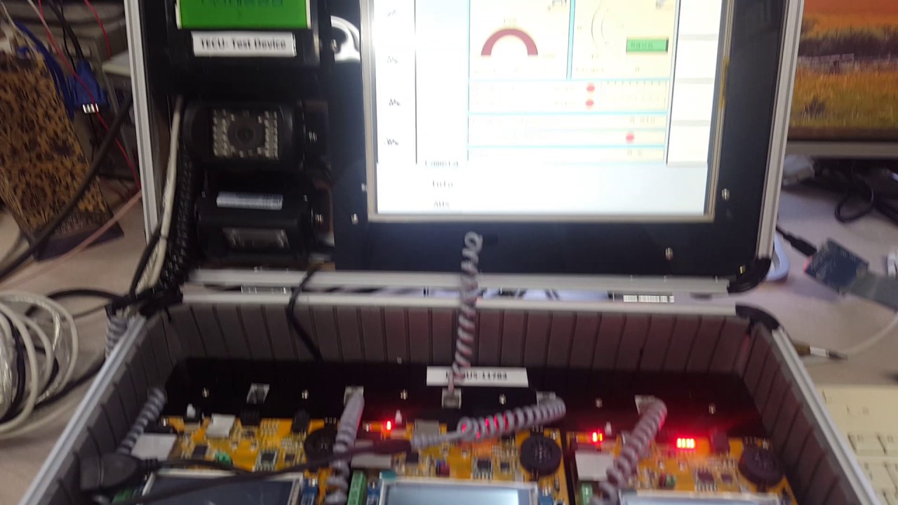 Testing for ISOBUS VT-Server ECU and Sample Implement ECUs - YouTube