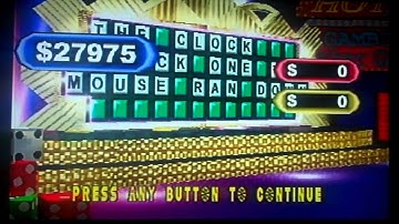 Wheel Of Fortune 2nd Edition PS1 Game 32