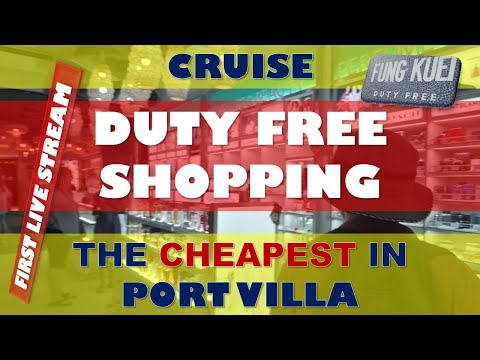 Deb & Matt Chat FIRST Live Stream : Port Villa Duty free Video Thumbnail