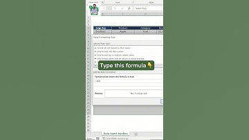 MS Excel Shortcuts | Dynamic Borders #excel #excelshortcuts #mexcel #excelclasses #exceltricks