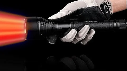 RED LIGHT SMALL SUN 2000 LUMEN CREE XM L T6 LED HUNTING FLASHLIGHT TORCH LAMP US