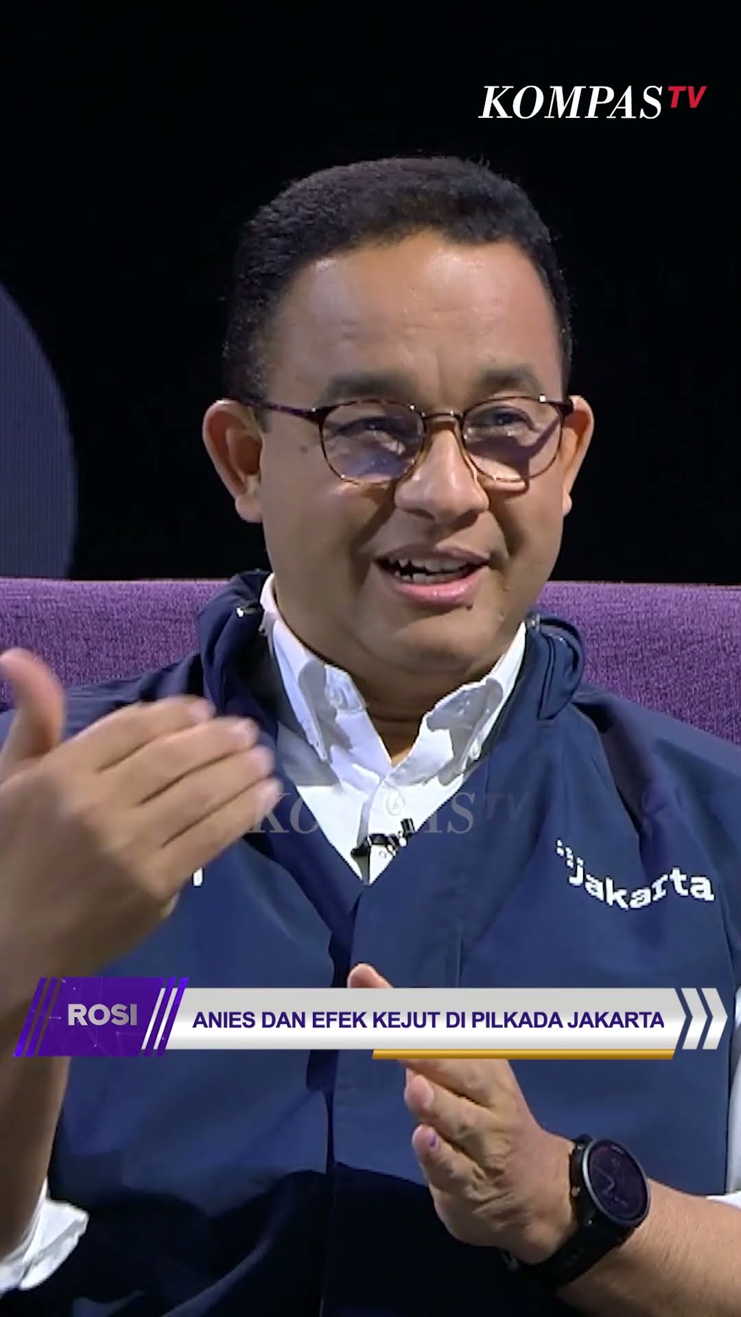 Anies Baswedan Tanggapi Mitos Petahana akan Kalah di Periode Kedua Pilkada Jakarta #shorts