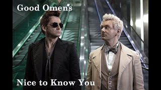 Good Omens | Aziraphale & Crowley | Nice to Know You