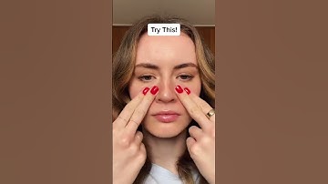 Smaller Nose Massage Routine | How to Slim Your Nose | Nose Massage | All You Can Face #shorts