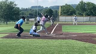 Single up the middle 