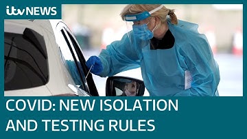 Covid: PCR test requirement scrapped for asymptomatic as positive cases top 200,000 a day | ITV News