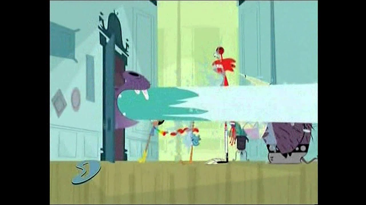 on foster home for imaginary friends that i thought a sound from dragon bal...