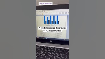 A student ordered a dissertation of 70 pages from us!