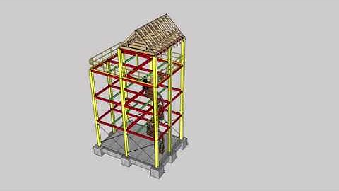 21 Sketchup Essential | Animation of building using Scenes and Section Planes