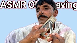 ASMR Fast Shaving With Barber Old Man [ASMR]