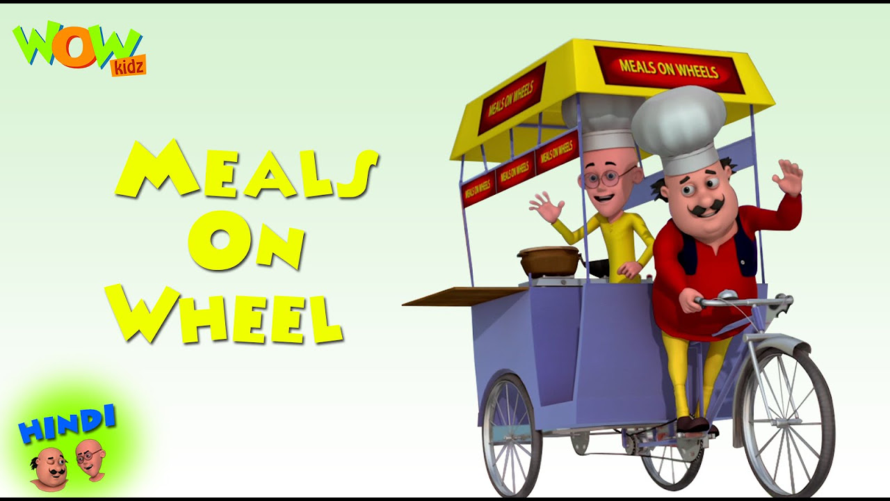 Motu Patlu Cartoons In Hindi   Animated movie  meals on wheels  Wow Kidz