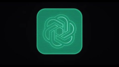 Mesmerizing Holographic ChatGPT Logo Spin 4K Loop | Motion Graphics template - Envato elements