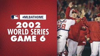 2002 World Series Game 6 (Angels vs. Giants) | #MLBAtHome