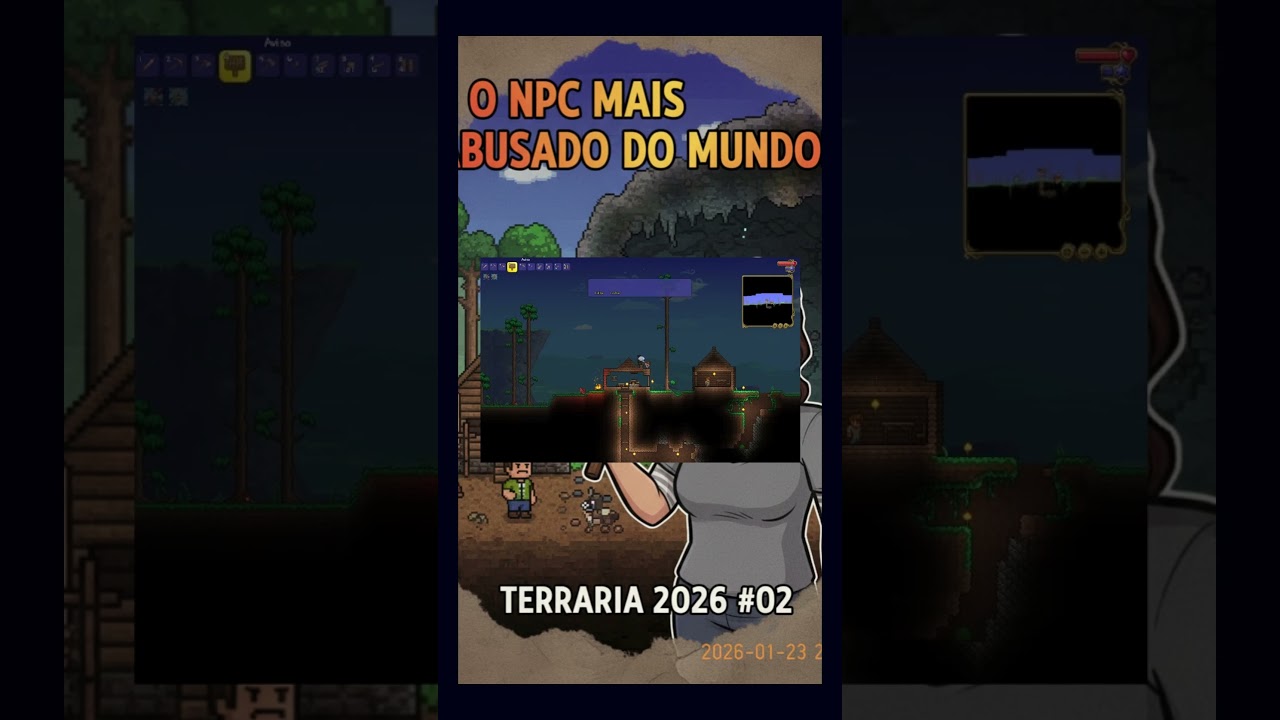 Ele se recusou a morar na minha casa! | Terraria Saga #02