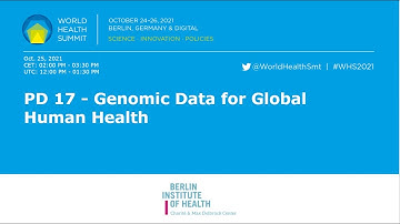 PD 17 - Genomic Data for Global Human Health