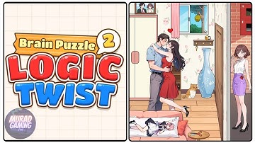 Brain Puzzle 2 Level 15: Help The Wife Uncover The Truth !Gameplay Solution