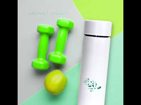 كوب حافظ للحرارة ذكي بشعار المملكة