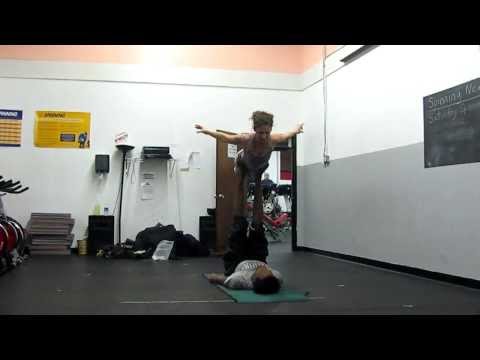 Acrobatic Yoga Practice Session -W- Coach Erin 200...