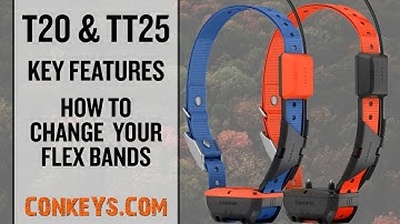 NEW Garmin TT25 & T20 Features - How to change your Flex Bands