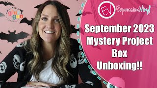 September 2023 Mystery Project Box - UNBOXING!