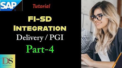 Part-4 FI-SD Integration Configuration| Post Goods Issue | DS SAP FICO CLASSES |