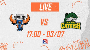🔴 TRỰC TIẾP VBA 2022 | Hanoi Buffaloes  vs Can Tho Catfish