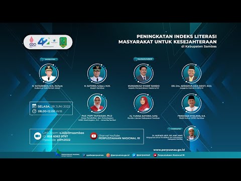 Peningkatan Indeks Literasi Masyarakat untuk Kesejahteraan di Kabupaten Sambas