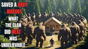 After Saving A Baby Bigfoot, The Man Was Surrounded By The Tribe—What Happened Next Shocked Everyone