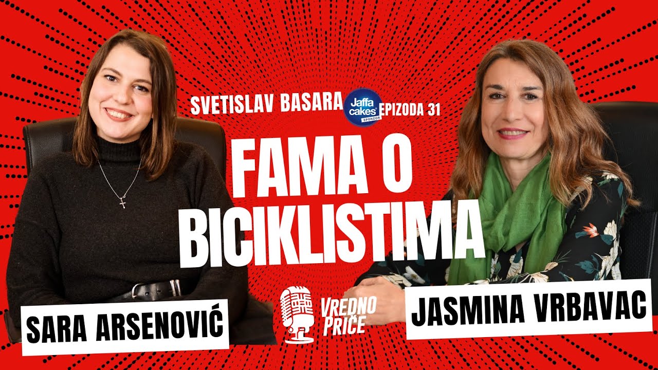 Vredno priče 31 - Fama o biciklistima / Svetislav Basara (gošća: Jasmina Vrbavac)