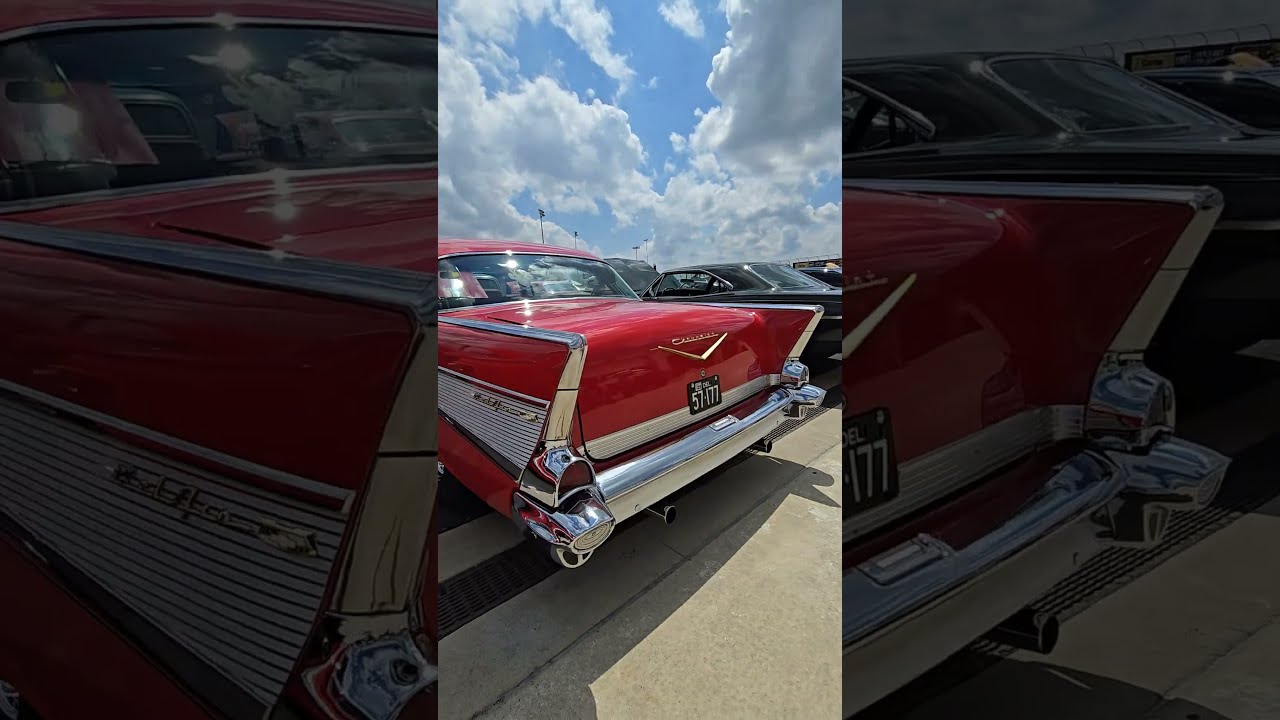 1957 Chevrolet Bel Air 382 Stroker At Mid Atlantic Nationals Dover DE Robert