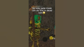 JADE MASK SKELETON in Dead Rails Roblox (No Script) | Dead Rails Mines Spreedrun Guide #deadrails