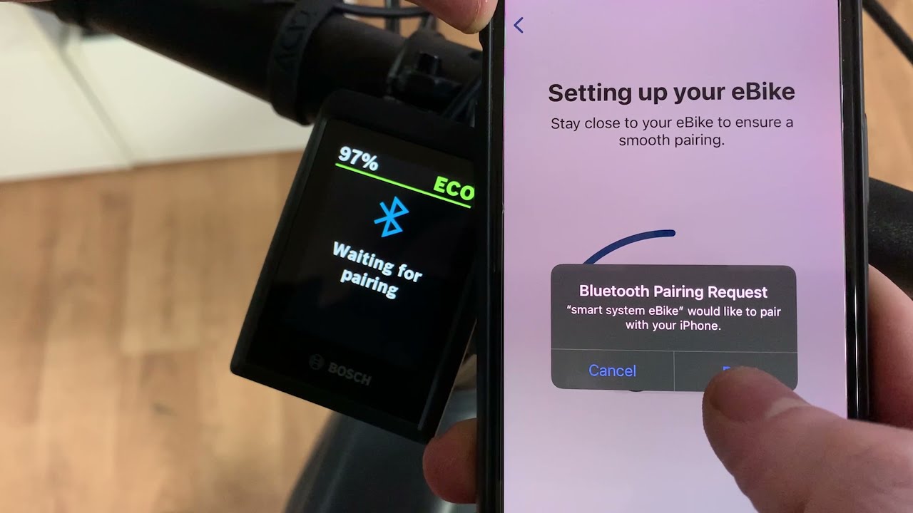 How To Connect Your Phone To The New Bosch Kiox 300 Using Bluetooth 