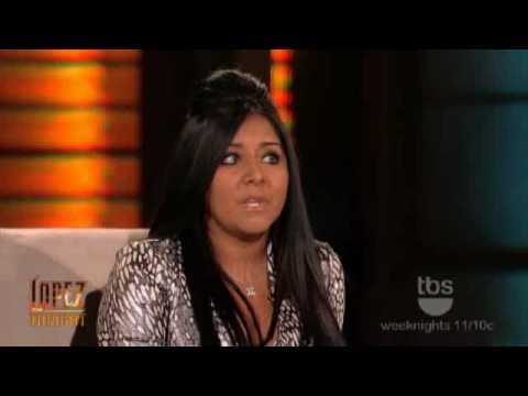 Lopez Tonight - THe Cast of the Jersey Shore - Interview