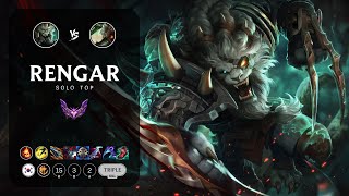 Rengar Top vs Riven - KR Master Patch 14.5