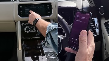 How to play music on a mobile through the bluetooth system in a 2014 Range Rover 4 4 SD V8 Vogue S