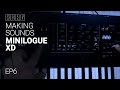 Making sounds with MINILOGUE XD tutorial - Episode 06 - Leads