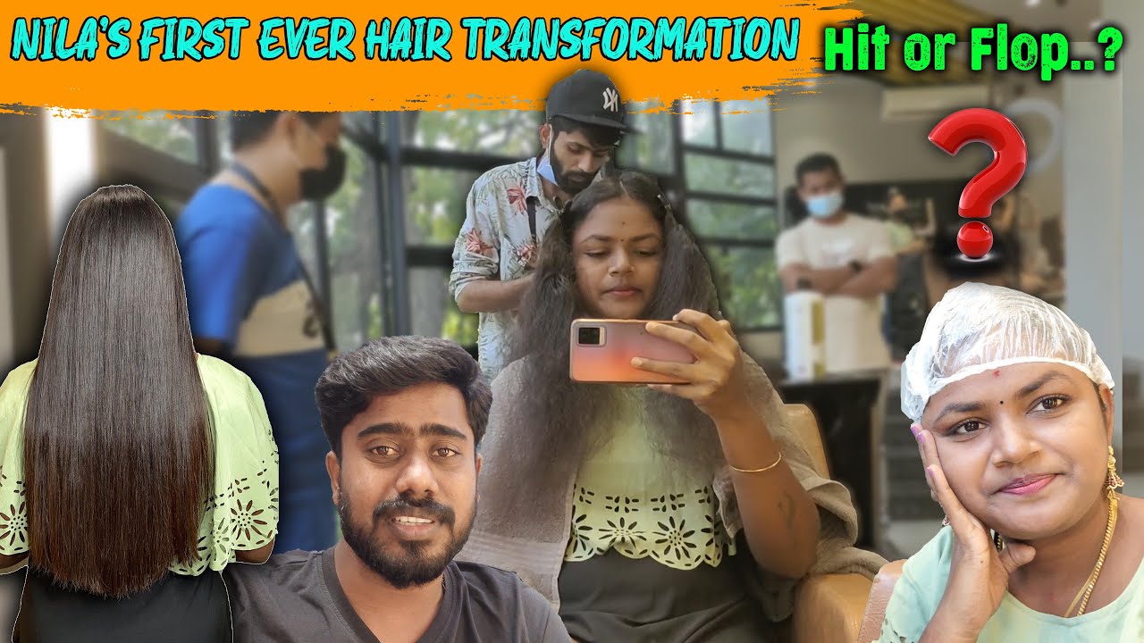 Nila's First Ever HAIR TRANSFORMATION | HIT or FLOP..? | Nataraj Nila