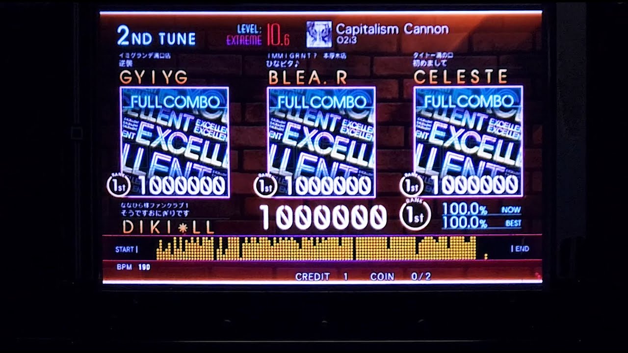 《jubeat beyond the Ave.》 Capitalism Cannon [EXT] メゾン・ド・エクセレント By DIKI*LL