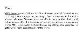 Celebrity Simple Steps To Create or Sign-in Your MSN Account Profile