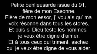 Diam's - Enfants du désert. (Paroles) chords