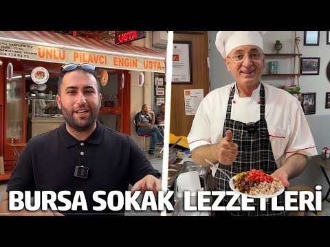 Bursa Sokak Lezzetleri | Ünlü Pilavcı, 30 Yıllık Ciğerci, Dövme Dondurmacı, Karavan Kebapçı