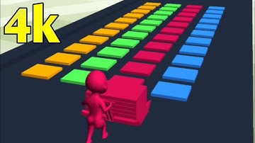 Stack Rider ❤️🥰🌸 HARD LEVELS!! All Levels Gameplay Walkthrough And 4K Play - Android,IOS Play