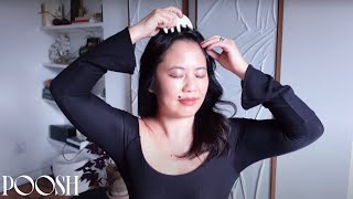 Head and Scalp Acupressure Routine for Hair Growth | Poosh