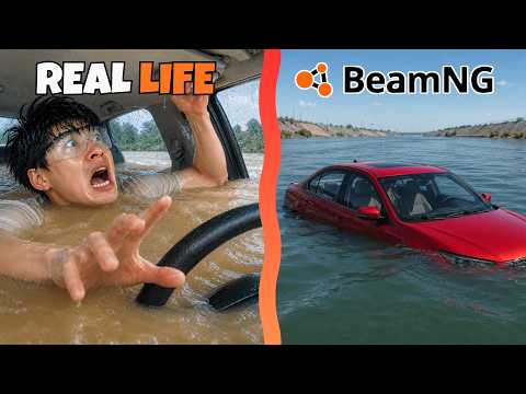 BeamNG but I felt every crash!😱🔥(Real)