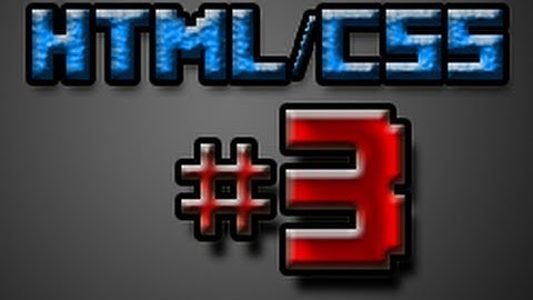 [TUT]HTML/CSS tutorial Tutorial #3 Optional menu by smokegun [Dutch/NL]