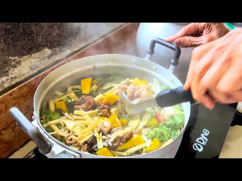 เปิดตัวครัวคุณยายกับเมนูแกงหวายใส่ใบย่านาง byยายเพ็ญ