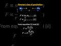 Gravitational force