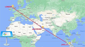 How to Create Airline  Route Map In Keynote (tutorial)